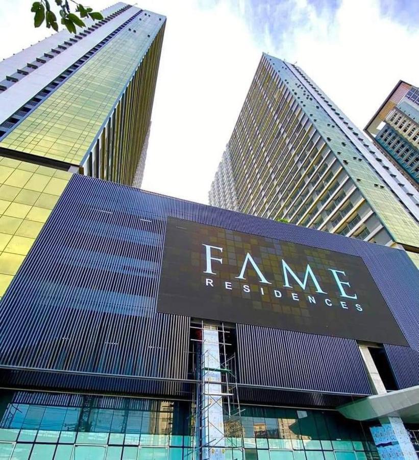 One Bedroom Condo Unit Fame Residences Manila Ngoại thất bức ảnh